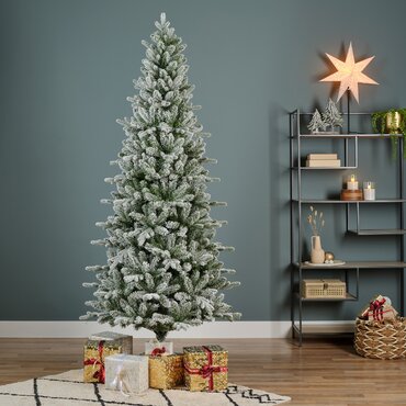 Everlands kunstkerstboom besneeuwd Killington fir 240 cm - afbeelding 6