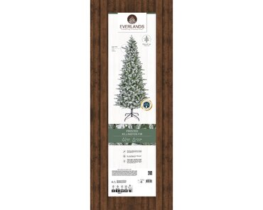 Everlands kunstkerstboom besneeuwd Killington fir 240 cm - afbeelding 5