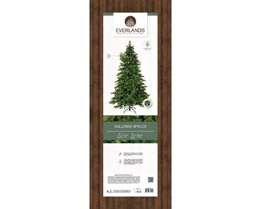 Everlands kunstkerstboom Galloway spruce 150 cm - afbeelding 5