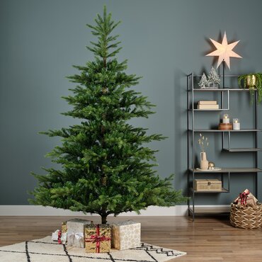 Everlands kunstkerstboom Grandis fir - 240 cm - afbeelding 5