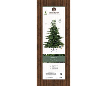 Everlands kunstkerstboom Grandis fir - 240 cm - afbeelding 3