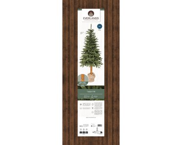 Everlands kunstkerstboom Tiaga fir 240 cm - afbeelding 4