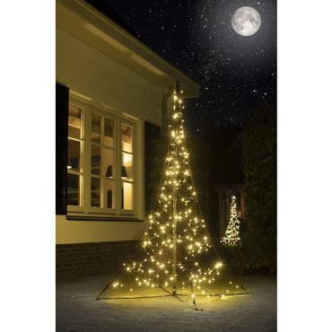 Fairybell kerstboom 200 cm incl. bodemkruis - afbeelding 1