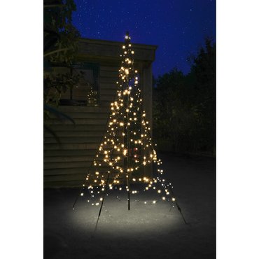 Fairybell kerstboom 200 cm incl. mast - afbeelding 3