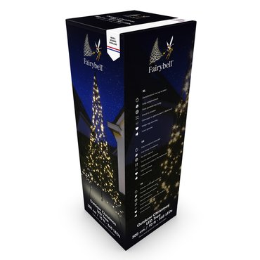 Fairybell kerstboom 300 cm incl. mast - afbeelding 2