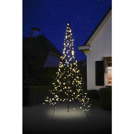 Fairybell kerstboom 300 cm incl. mast - afbeelding 1