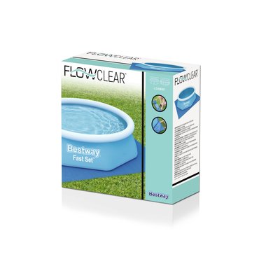 Flowclear grondfolie vierkant 274x274 cm - afbeelding 2
