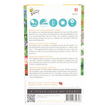 Friendly Flowers Lieveheersbeestjes 15m2 - afbeelding 3