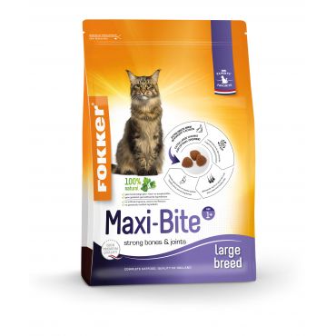 Fokker kattenvoer maxi-bite (2,5 kg) - afbeelding 2