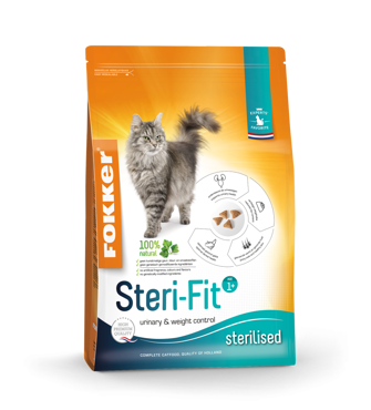 Fokker Kat steri-fit kattenvoer