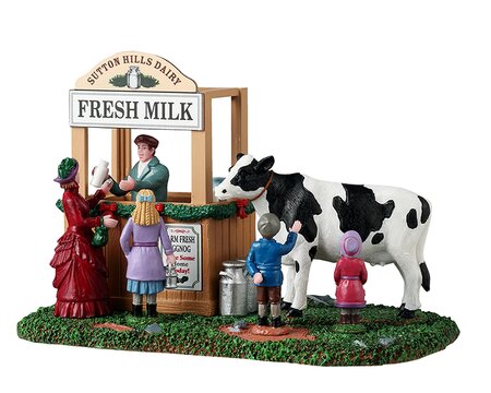 Lemax kersthuisje 'Fresh Milk Stall'