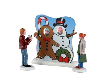 Lemax kerstdorp figuur 'Frosty Photo Op'