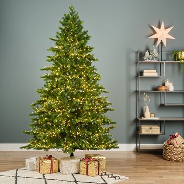 Everlands kunstkerstboom Galloway spruce 270 cm - met verlichting - afbeelding 4