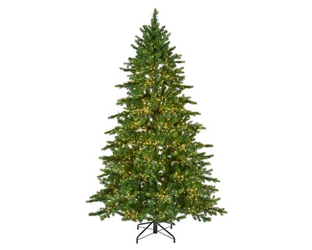 Everlands kunstkerstboom Galloway spruce 270 cm - met verlichting - afbeelding 1