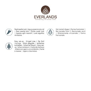 Everlands kunstkerstboom Galloway 180 cm - afbeelding 7