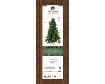 Everlands kunstkerstboom Galloway 180 cm - afbeelding 2