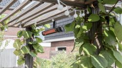Gaslantaarns en heaters