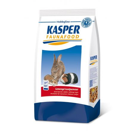 Kasper FaunaFood gemengd konijnvoer rode wortel (3,5 kg)