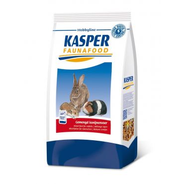 Kasper FaunaFood gemengd konijnvoer rode wortel (3,5 kg)