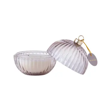 Ted Sparks geurkaars in kerstbal Vanilla & Cedarwood - afbeelding 3