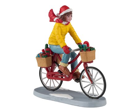 Lemax kerstdorp figuur 'Gifts To Go'
