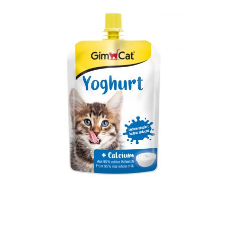 GimCat kattenvoer yoghurt kat (150 gram)