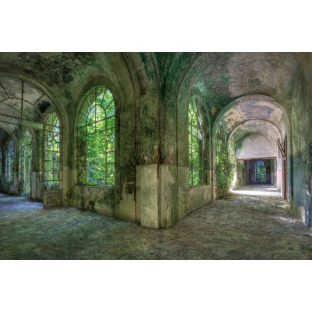 Glasschilderij gebouw
