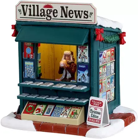Lemax good news day kerstdorp figuur