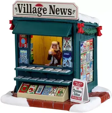 Lemax good news day kerstdorp figuur