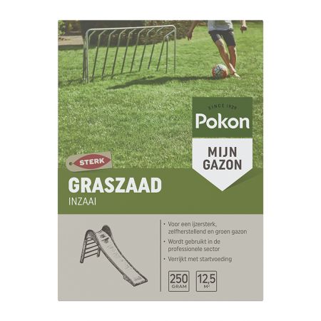 Pokon graszaad inzaai 12,5m² - afbeelding 1