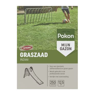 Pokon graszaad inzaai 12,5m² - afbeelding 1