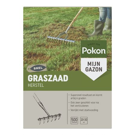 Pokon graszaad herstel 30m² - afbeelding 1