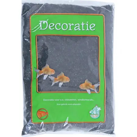 Gravel zak 1kg zwart