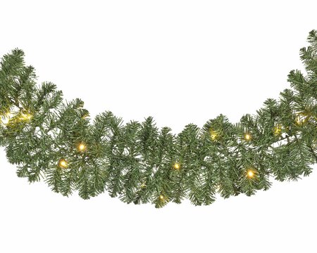 Everlands Imperial kunstkerstguirlande in- en outdoor 270 cm