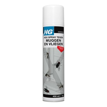 HG spray tegen muggen en vliegen 400 ml