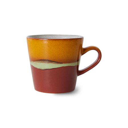 HKliving 70s ceramics: americano mug clay - afbeelding 1