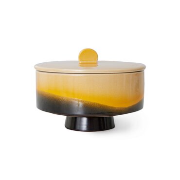 HKliving 70s ceramics: bonbon bowl sunshine - afbeelding 1