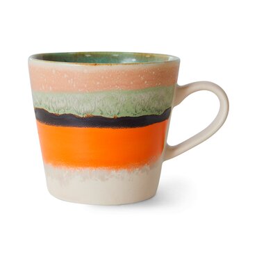 HKliving 70s ceramics: cappuccino mugs, burst