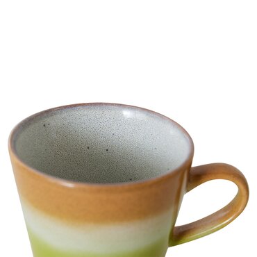 HKliving 70s ceramics: cappuccino mugs, eclipse - afbeelding 2