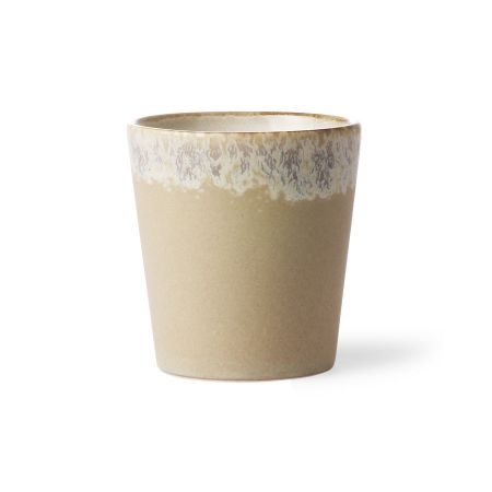HKliving 70s ceramics: coffee mug bark - afbeelding 1