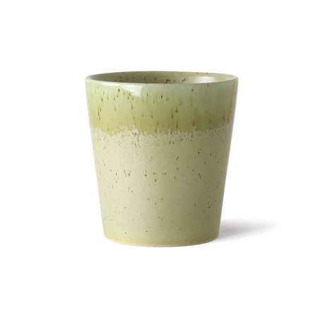 HKliving 70s ceramics: coffee mug pistachio - afbeelding 1