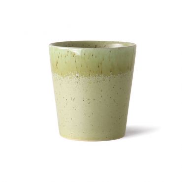 HKliving 70s ceramics: coffee mug pistachio - afbeelding 1