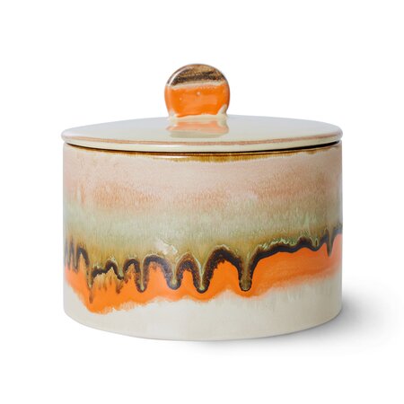 HKliving 70s ceramics: cookie jar burst - afbeelding 1