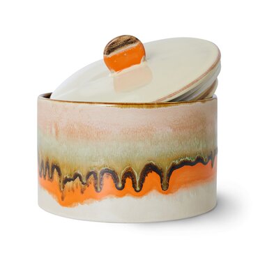 HKliving 70s ceramics: cookie jar burst - afbeelding 2