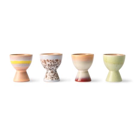 HKliving 70s ceramics: eierdopjes  - afbeelding 1