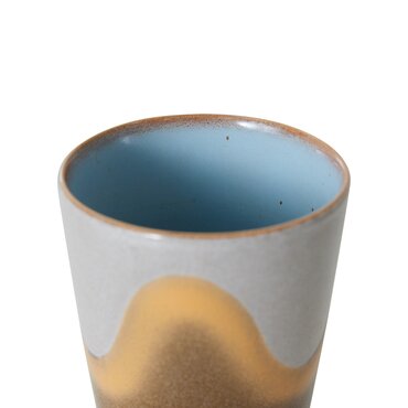 HKliving 70s ceramics: tea mug oasis - afbeelding 2