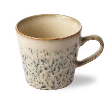 HKliving 70s ceramics: cappuccino mug hail - afbeelding 2