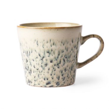 HKliving 70s ceramics: cappuccino mug hail - afbeelding 1