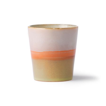 HKliving 70s ceramics: coffee mug saturn - afbeelding 1