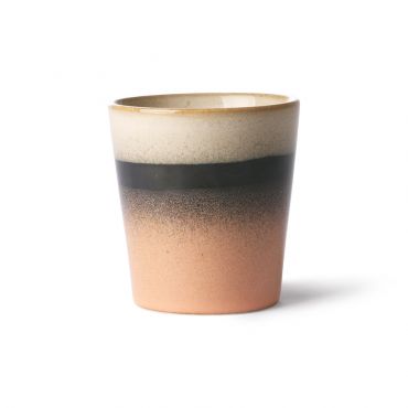 HKliving 70s ceramics: coffee mug tornado - afbeelding 1